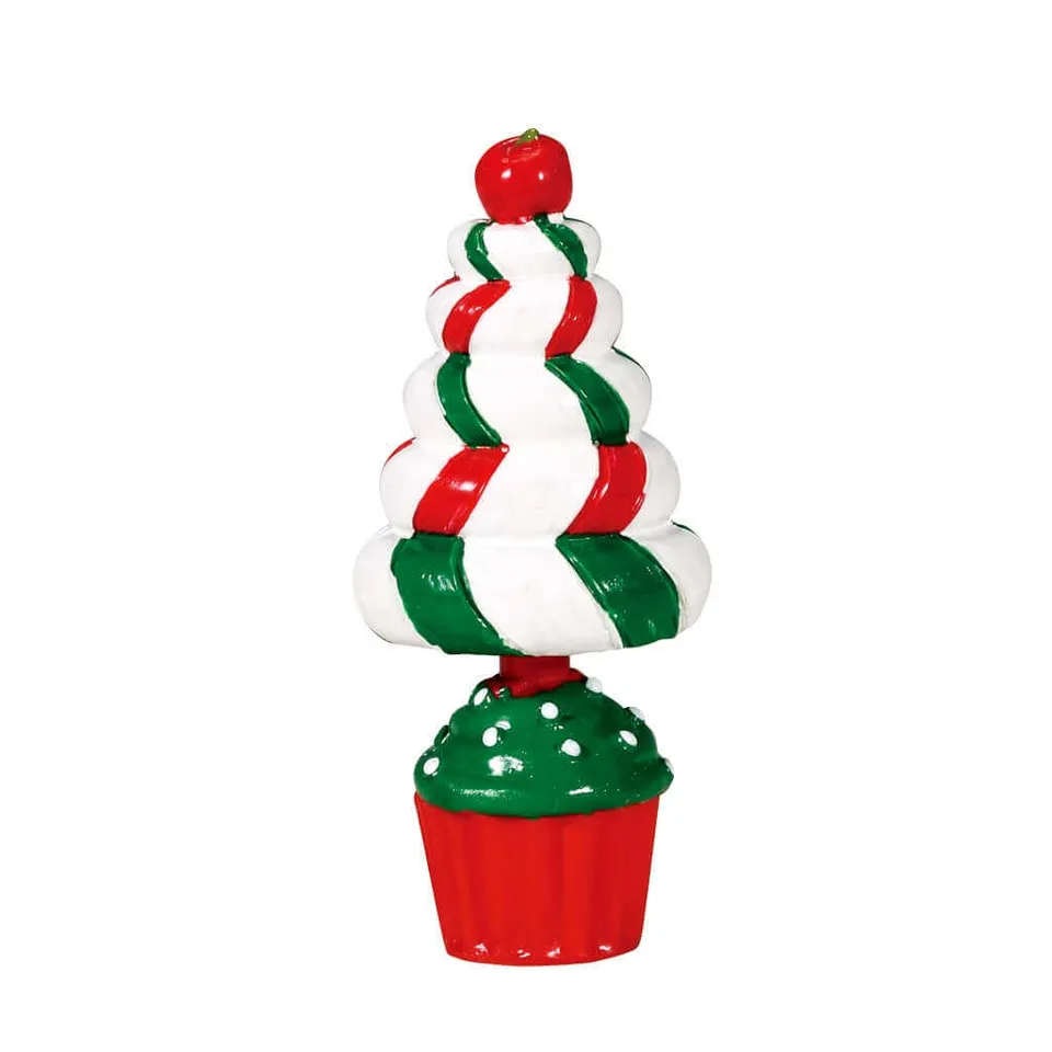 lemax-peppermint-tree-topiary-sapin-bonbon-sucre-d-orge image 1