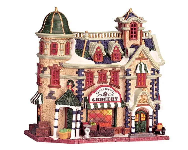 lemax-greenwich-grocery-picerie-lumineuse-village-de-no-l image 1
