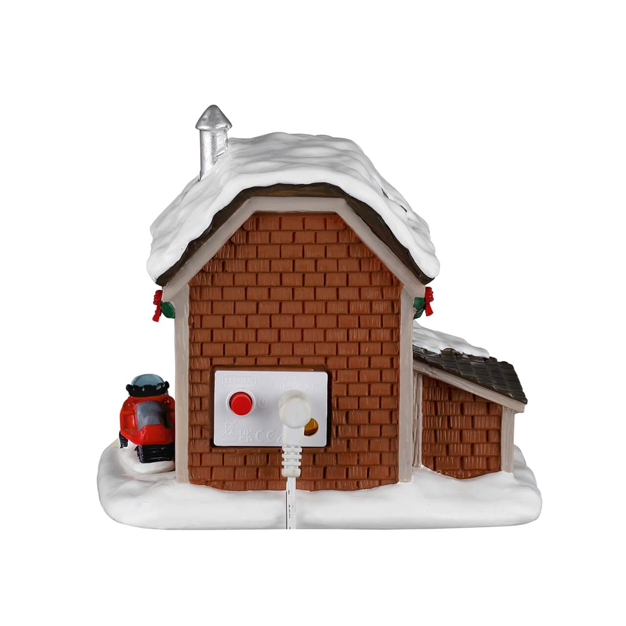 lemax-ski-patrol-summit-station-b-timent-vail-village-lumineux image 2