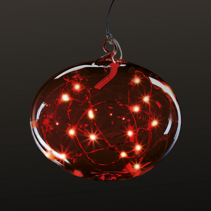 krinner-lumix-light-ball-l-boule-lumineuse-rouge-en-verre image 1