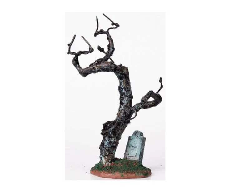 lemax-cemetery-tree-medium-arbre-de-cimeti-re-spooky-town image 1