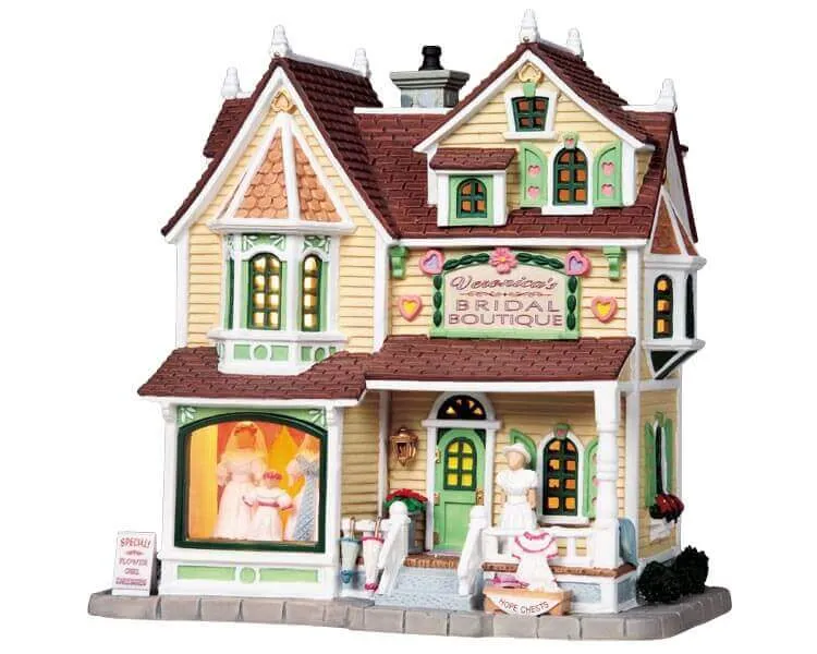 lemax-veronica-s-bridal-boutique-mari-e-village-miniature image 1