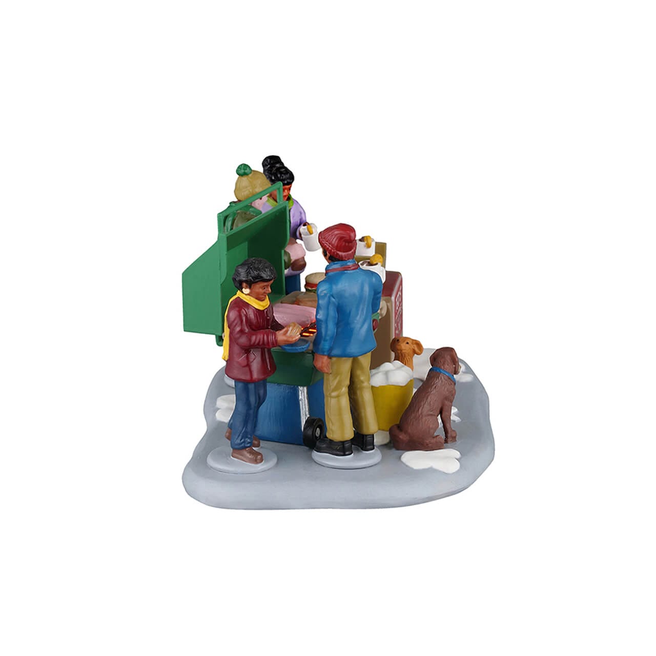 lemax-winter-block-party-sc-ne-figurines-grillades-vail-village image 2