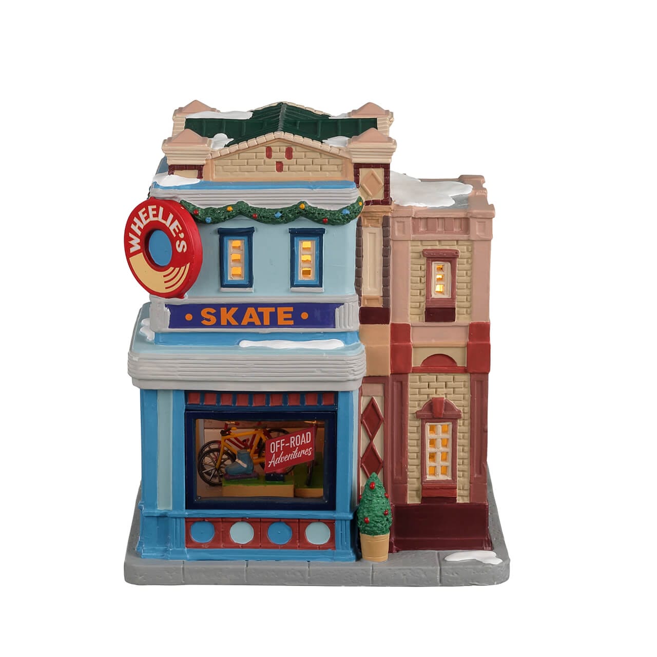 lemax-wheelie-s-cycle-and-skate-shop-magasin-miniature-caddington image 3