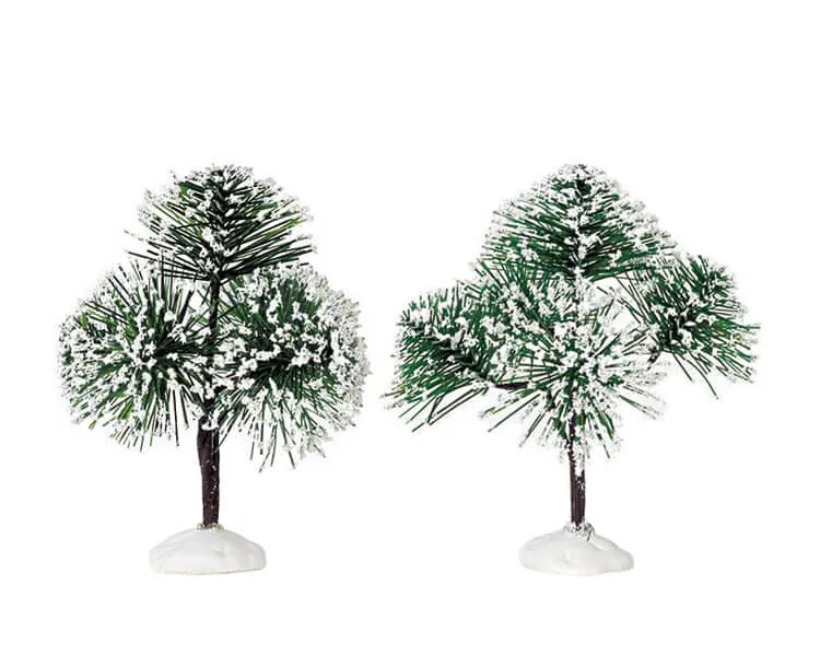 lemax-mountain-pine-small-petit-sapin-stable-miniature image 1