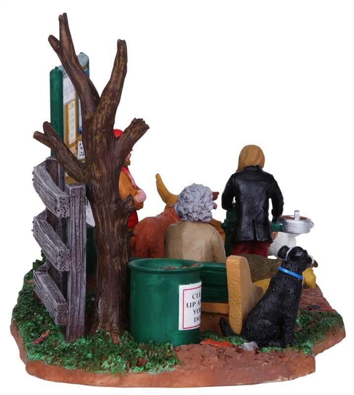 lemax-dog-park-d-cor-miniature-parc-chiens-village image 4