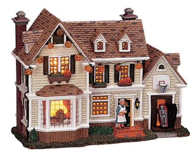 lemax-spookiest-house-on-the-block-maison-hant-e-spooky-town image 1