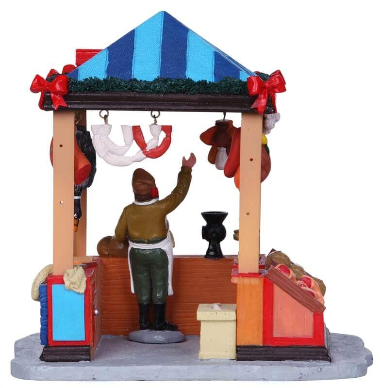 lemax-butcher-s-market-stall-tal-de-march-miniature image 3