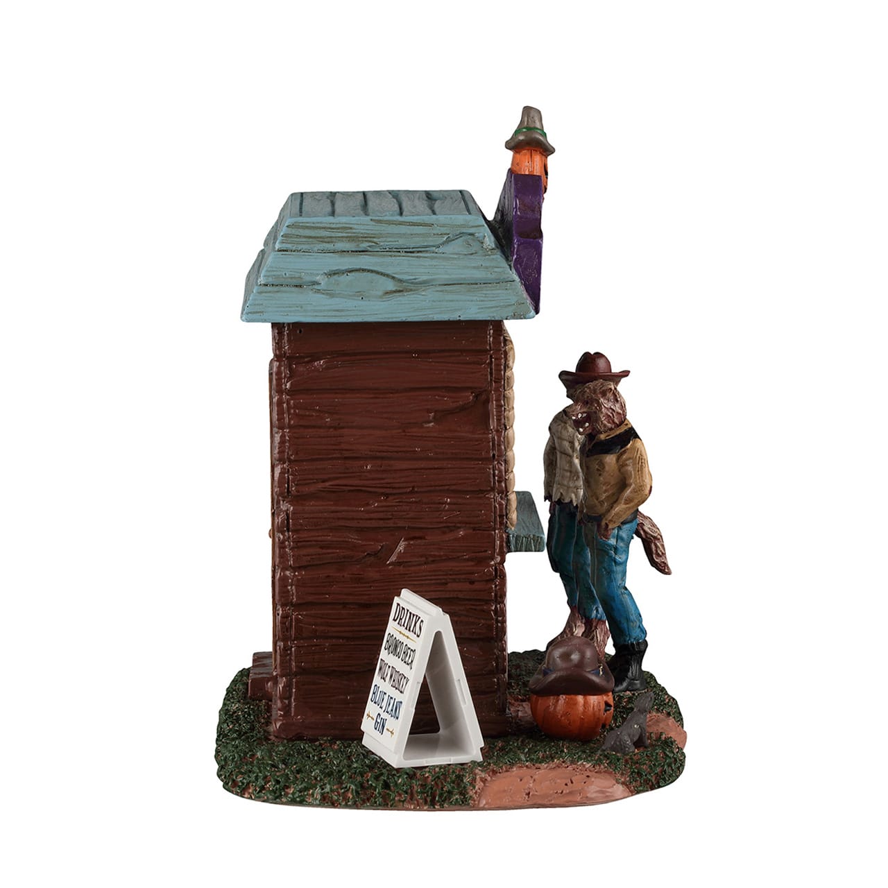 lemax-full-moon-bar-maison-spooky-town-lumineuse image 2