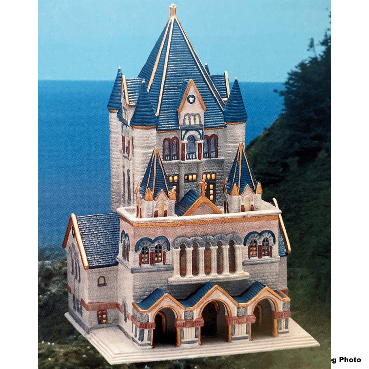 lemax-bainbridge-abbey-village-miniature-lumineux image 2