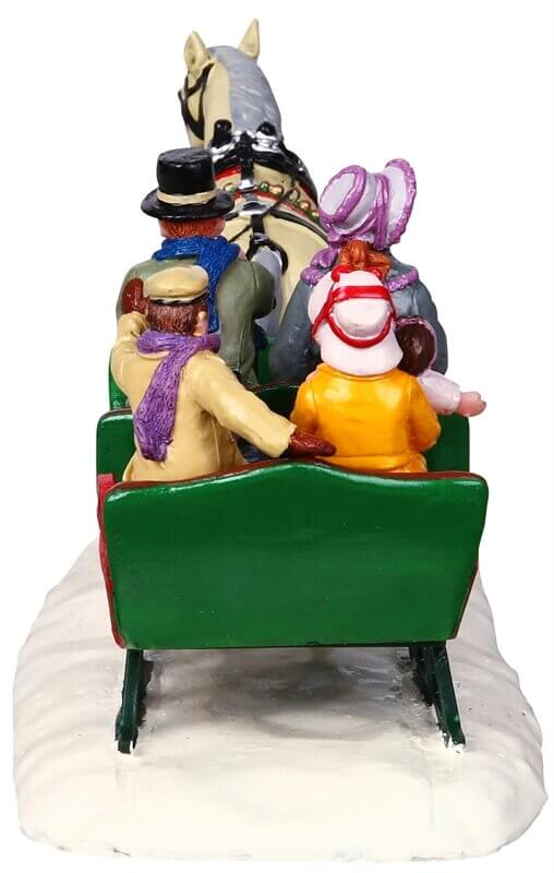 lemax-family-sleigh-ride-figurine-tra-neau-familial-village-de-no-l image 2
