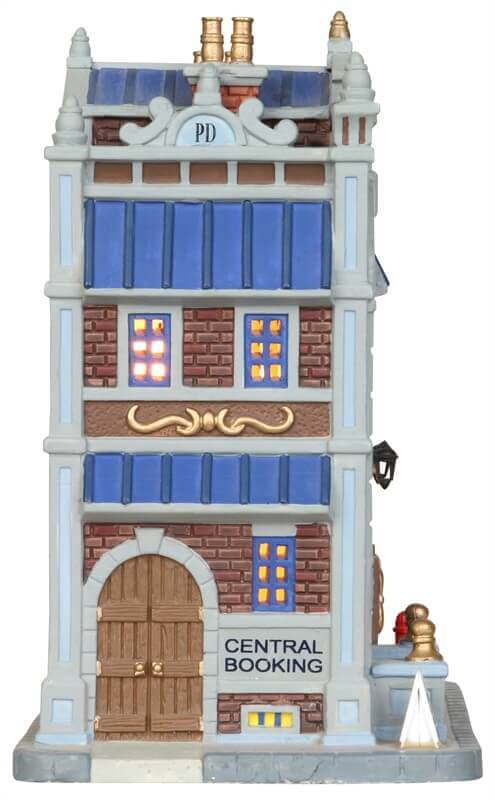 lemax-police-station-precinct-no-12-b-timent-miniature-lumineux image 2
