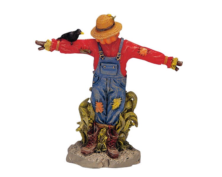 lemax-not-so-scary-crow-figurine-pouvantail-miniature image 1