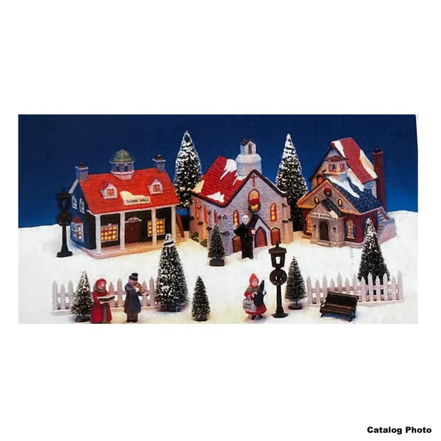 lemax-20-piece-village-set-kit-20-accessoires-village-miniature image 1