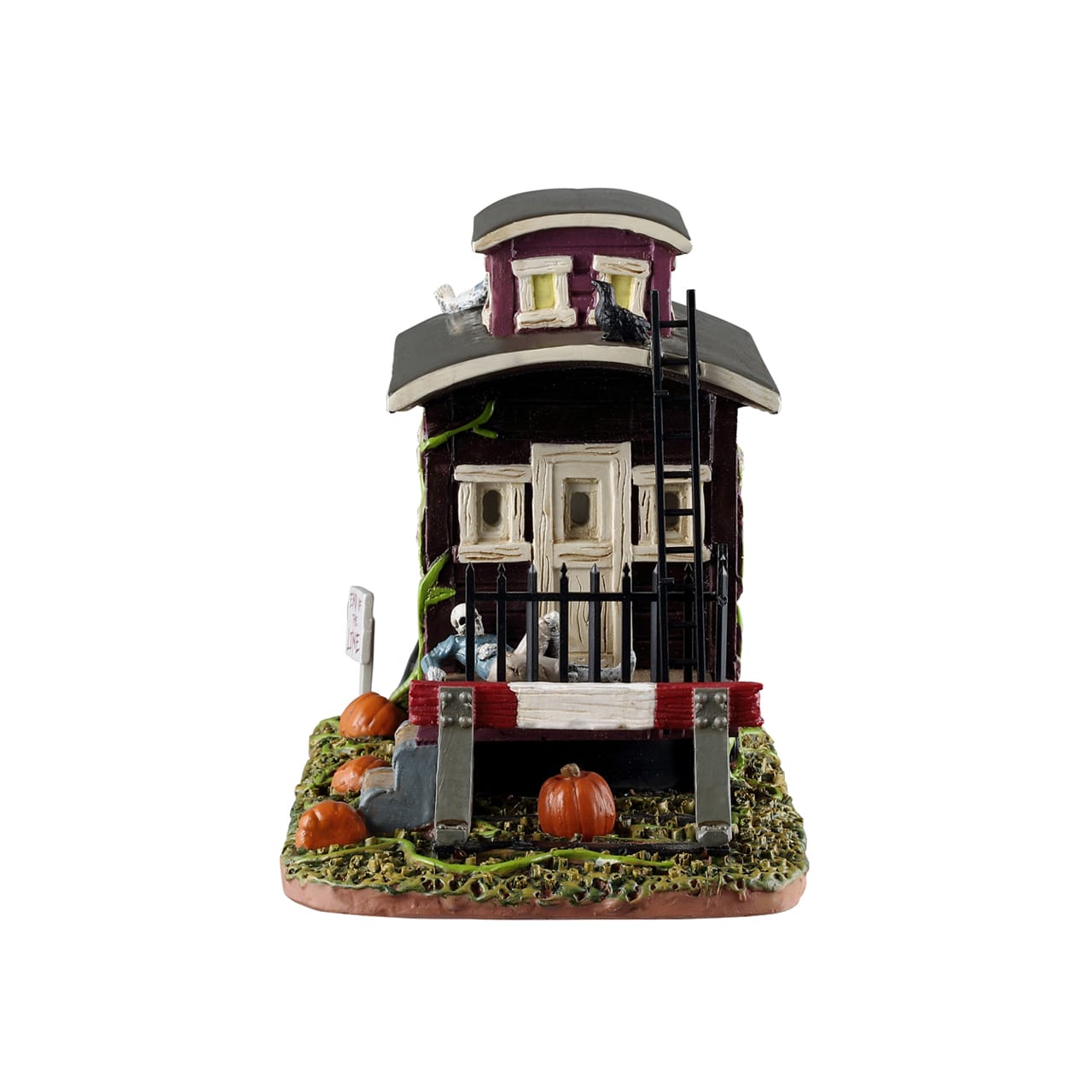lemax-creepy-ca-boo-se-wagon-hant-lumineux-spooky-town image 3