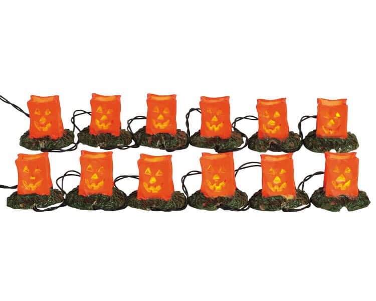lemax-12-lighted-pumpkin-luminary-string-guirlande-12-citrouilles-lumineuses image 1
