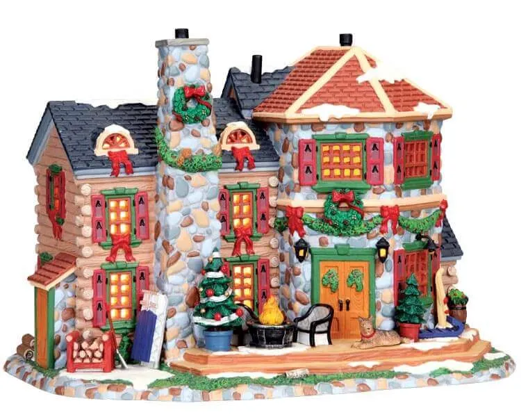 lemax-jasper-house-maison-de-village-miniature-lumineuse image 1