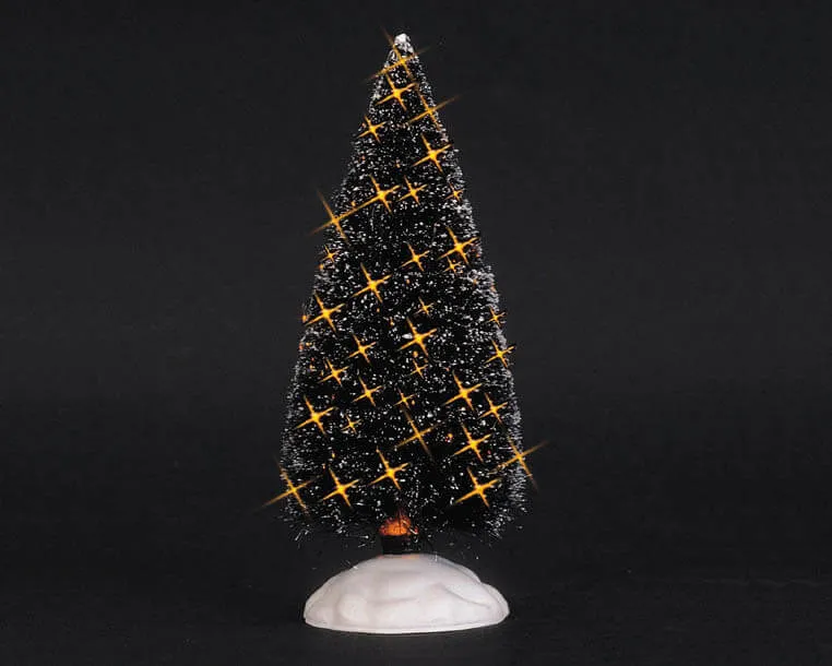 lemax-shimmering-bristle-tree-medium-sapin-miniature-stable image 1