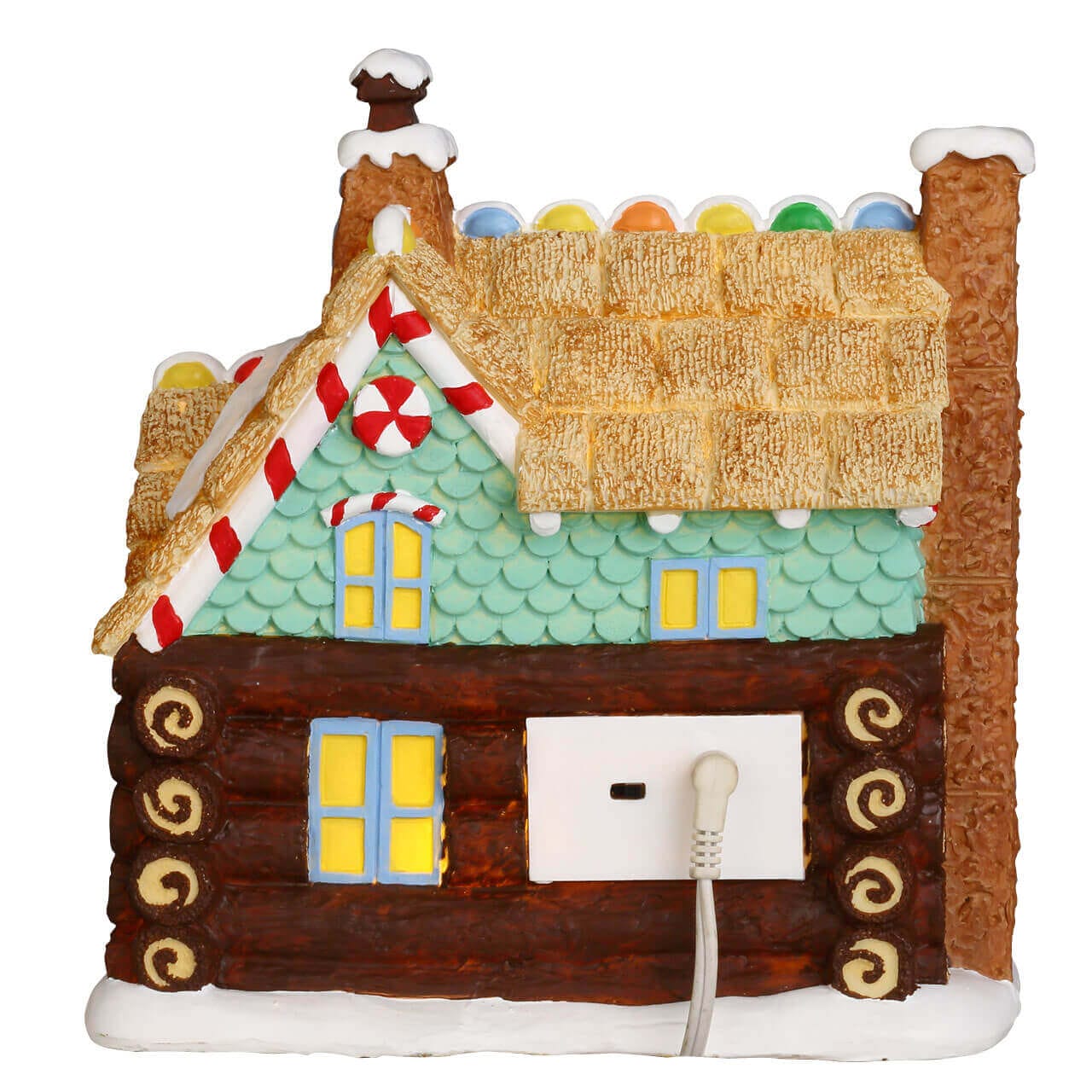 lemax-yule-log-cabin-cabane-lumineuse-sugar-n-spice image 3