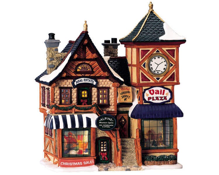 lemax-vail-plaza-b-timent-place-illumin-e-village-miniature image 1