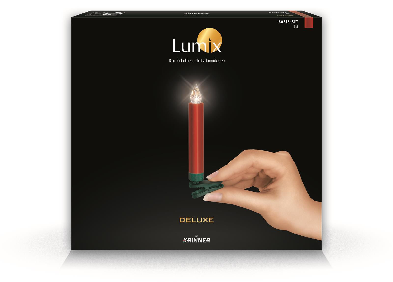 krinner-lumix-deluxe-rouge-basis-set-10-bougies-led-pour-sapin image 4