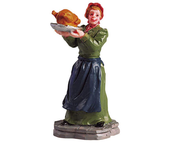lemax-dinner-s-ready-figurine-miniature-repas-de-no-l image 2