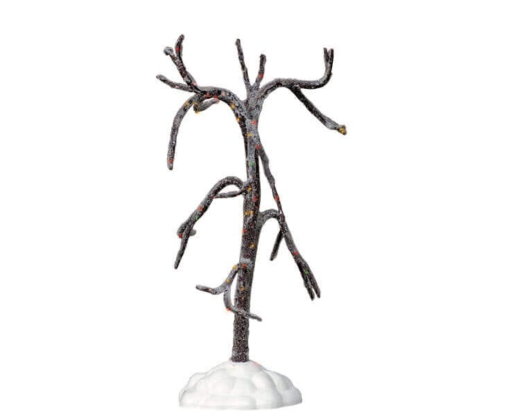 lemax-fiber-iced-tree-large-grand-sapin-givr-fibre-pour-village-de-no-l image 1
