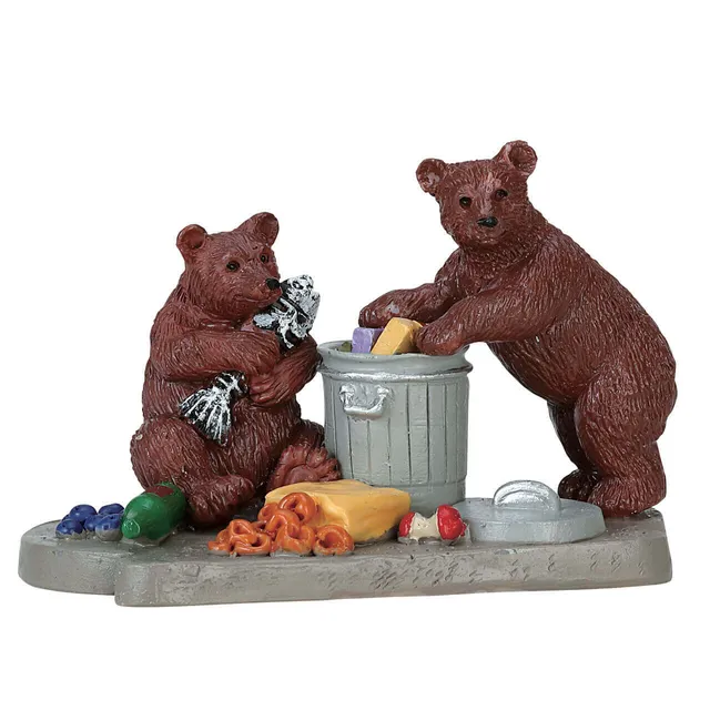 lemax-bear-buffet-figurine-ours-vail-village image 1