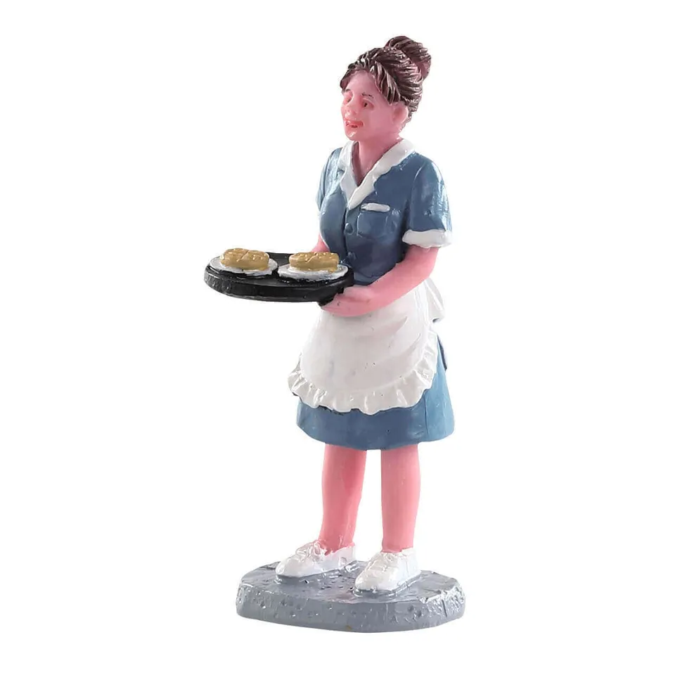 lemax-waffle-house-waitress-figurine-village image 1