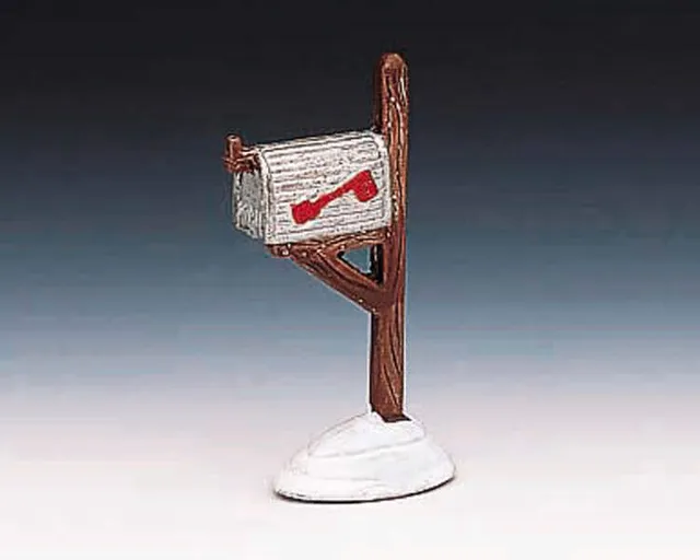 lemax-metal-home-mailbox-bo-te-aux-lettres-village-de-no-l image 1