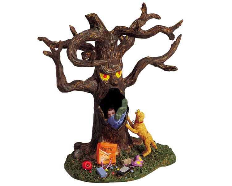 lemax-trick-or-treater-eating-tree-arbre-monstre-spooky-town image 1