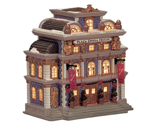 lemax-plaza-opera-house-village-miniature-lumineux image 1