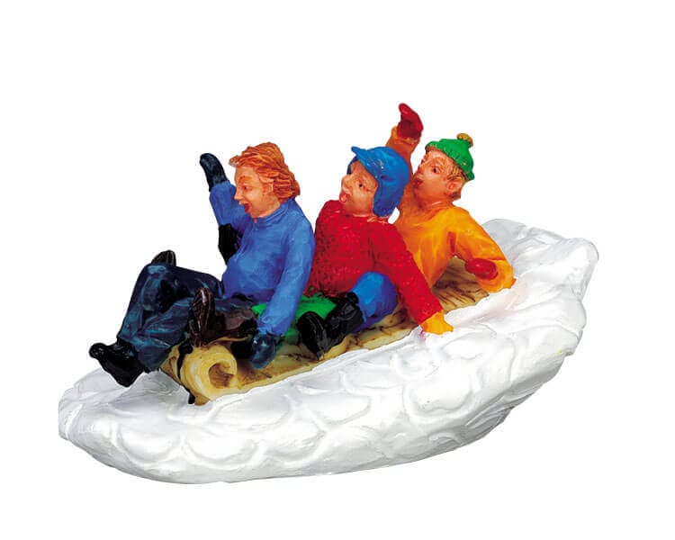 lemax-downhill-thrills-figurine-ski-descente-village-de-no-l image 1