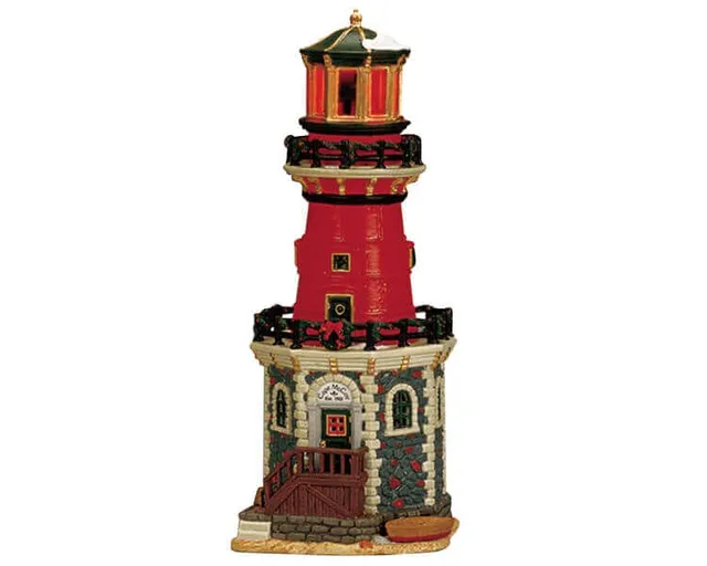 lemax-cape-mccoy-lighthouse-phare-miniature-lumineux image 1