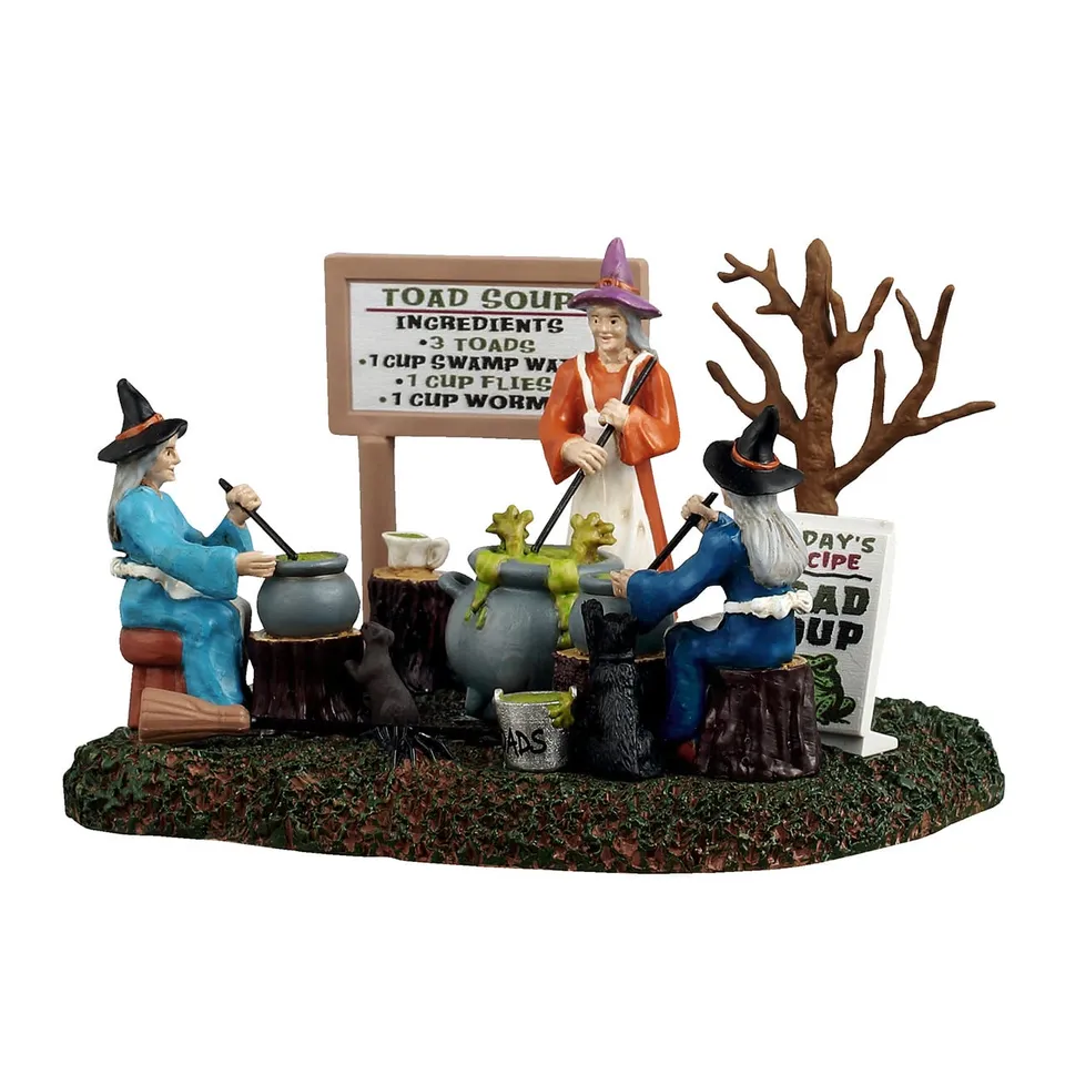 lemax-the-cooking-coven-trio-sorci-res-spooky-town image 1