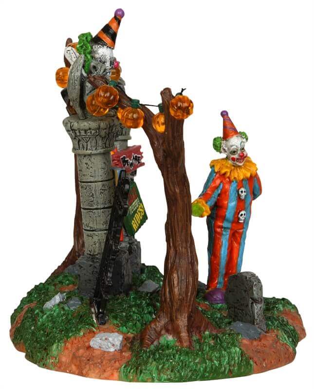 lemax-spookytown-carnival-gate-portail-miniature-lumineux-carnaval image 4