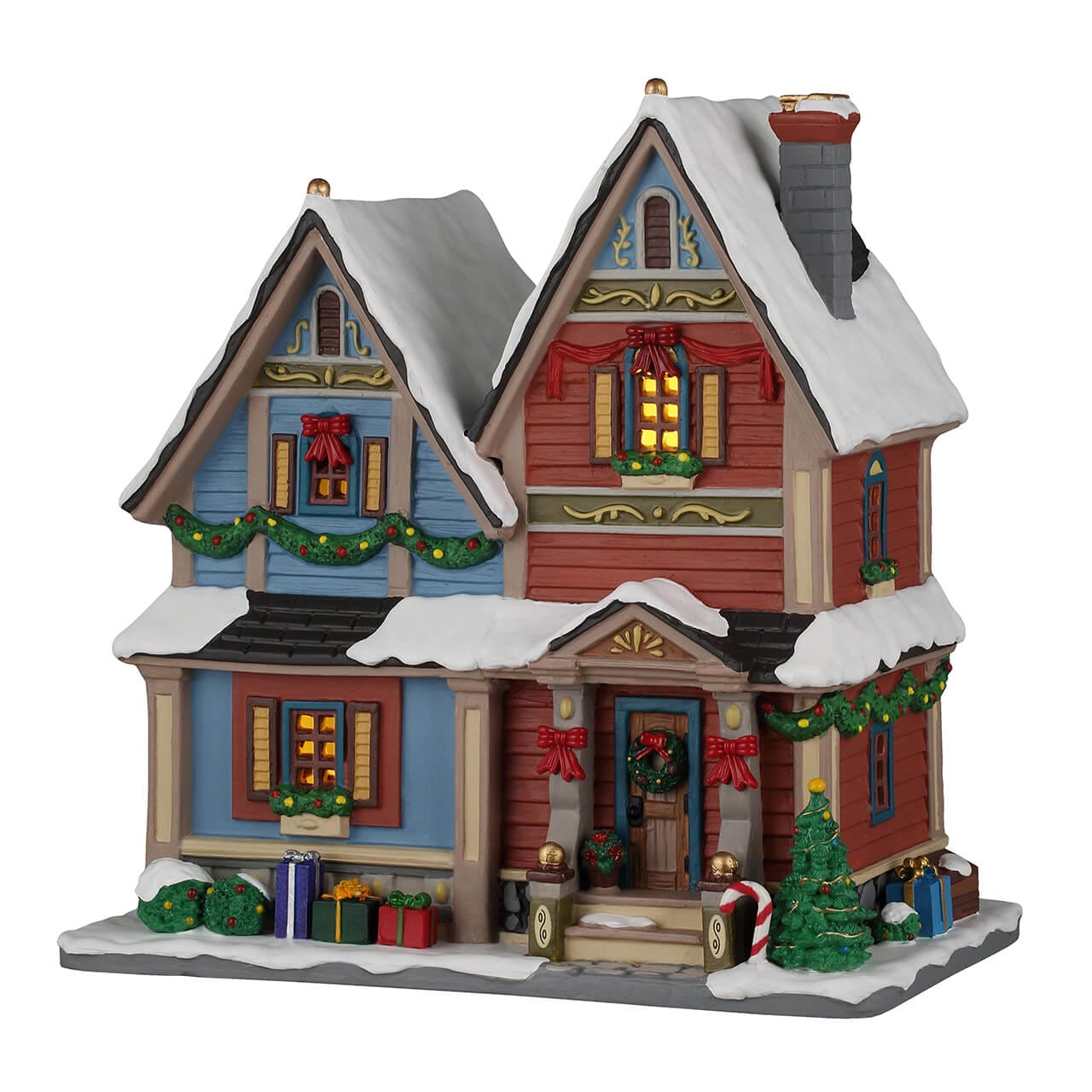 lemax-carol-residence-grande-maison-illumin-e-caddington-village-miniature image 1