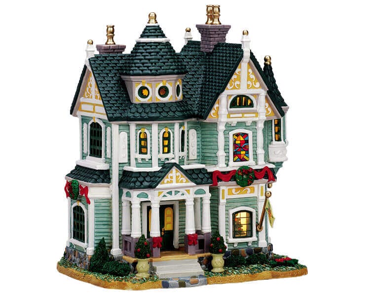 lemax-morrison-house-maison-de-village-de-no-l-lumineuse image 2