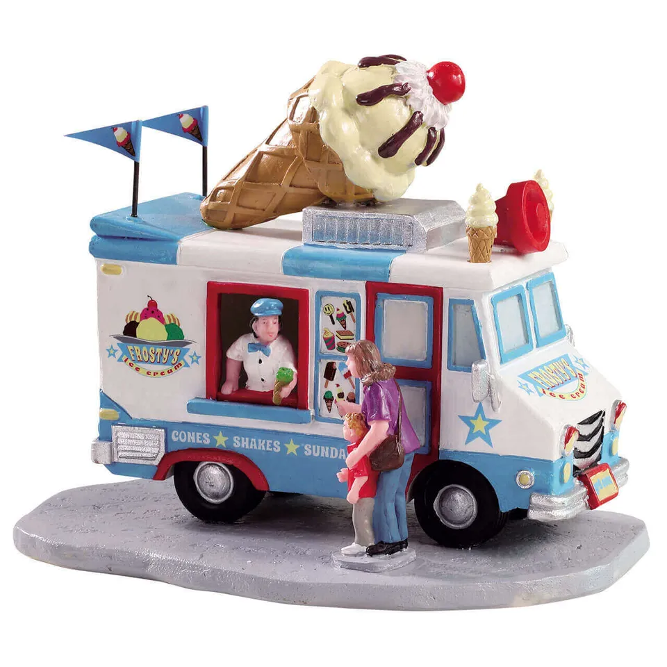 lemax-ice-cream-truck-camion-glacier-miniature-lumineux image 1