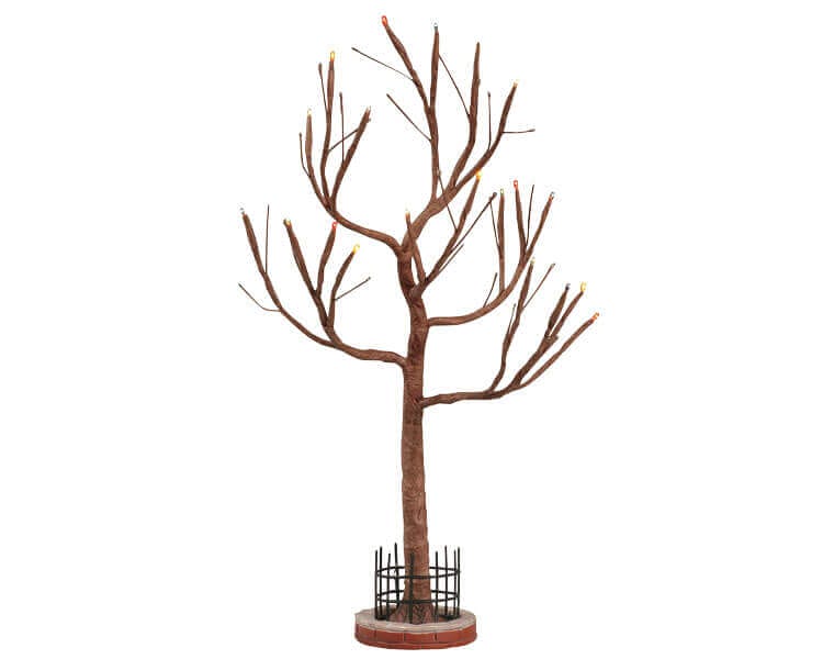 lemax-lighted-hickory-tree-sapin-lumineux-de-village-de-no-l image 1