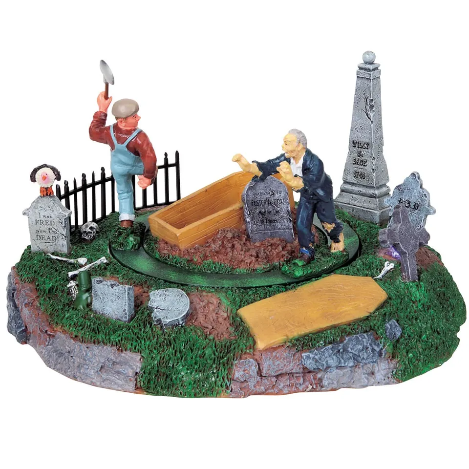 lemax-grave-robber-s-surprise-sc-ne-anim-e-spooky-town image 1
