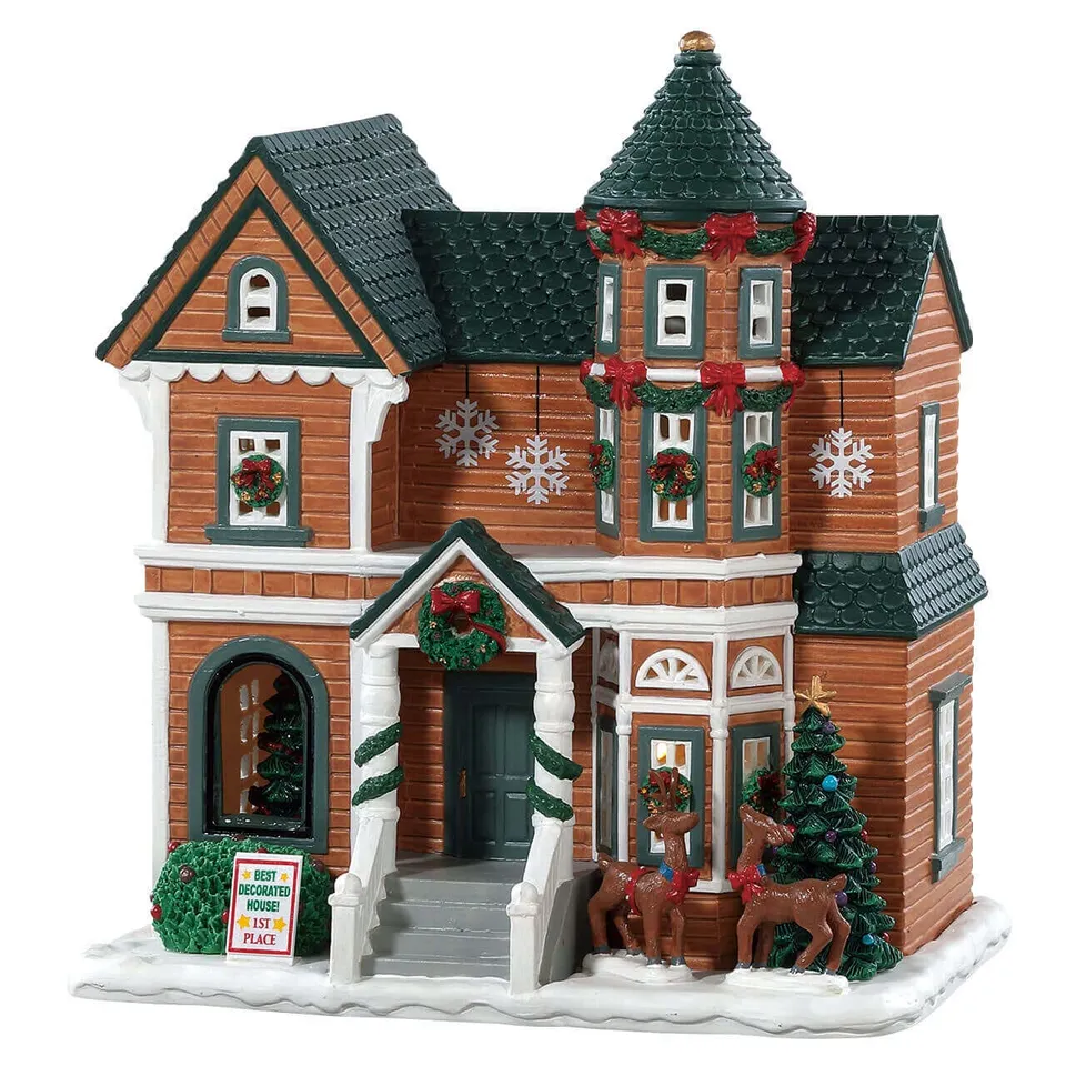 lemax-the-millers-house-maison-miniature-lumineuse-de-village image 1
