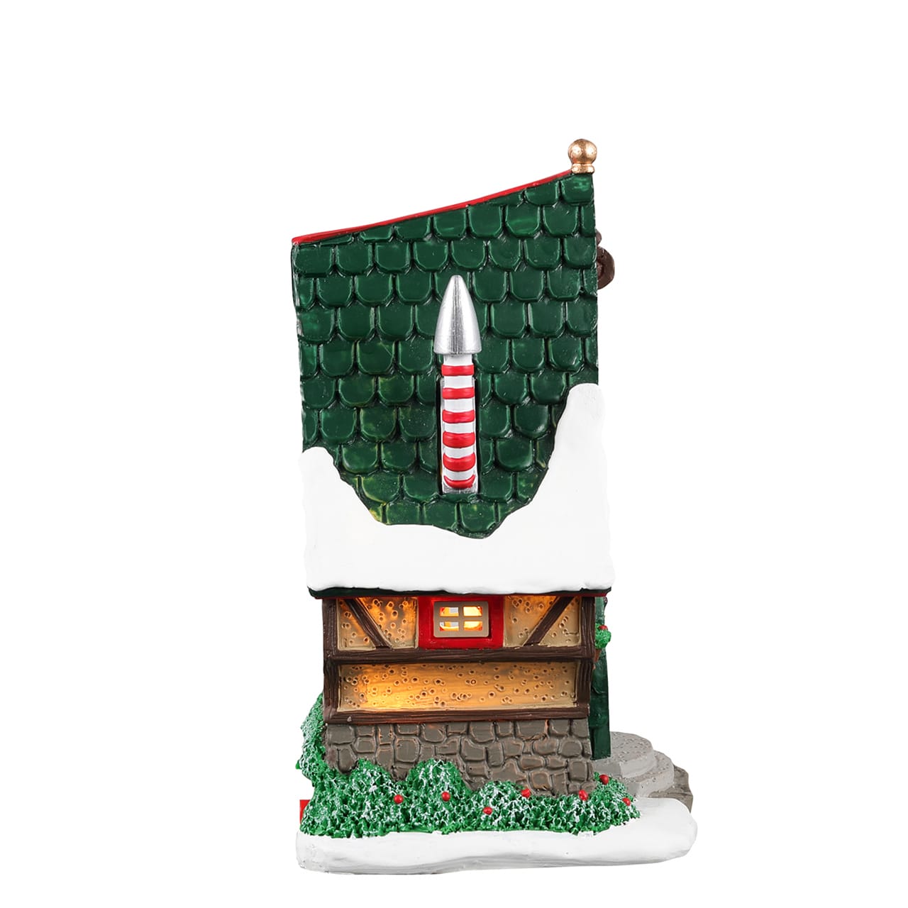 lemax-no-4-elf-lane-maison-miniature-lumineuse-santa-s-wonderland image 2