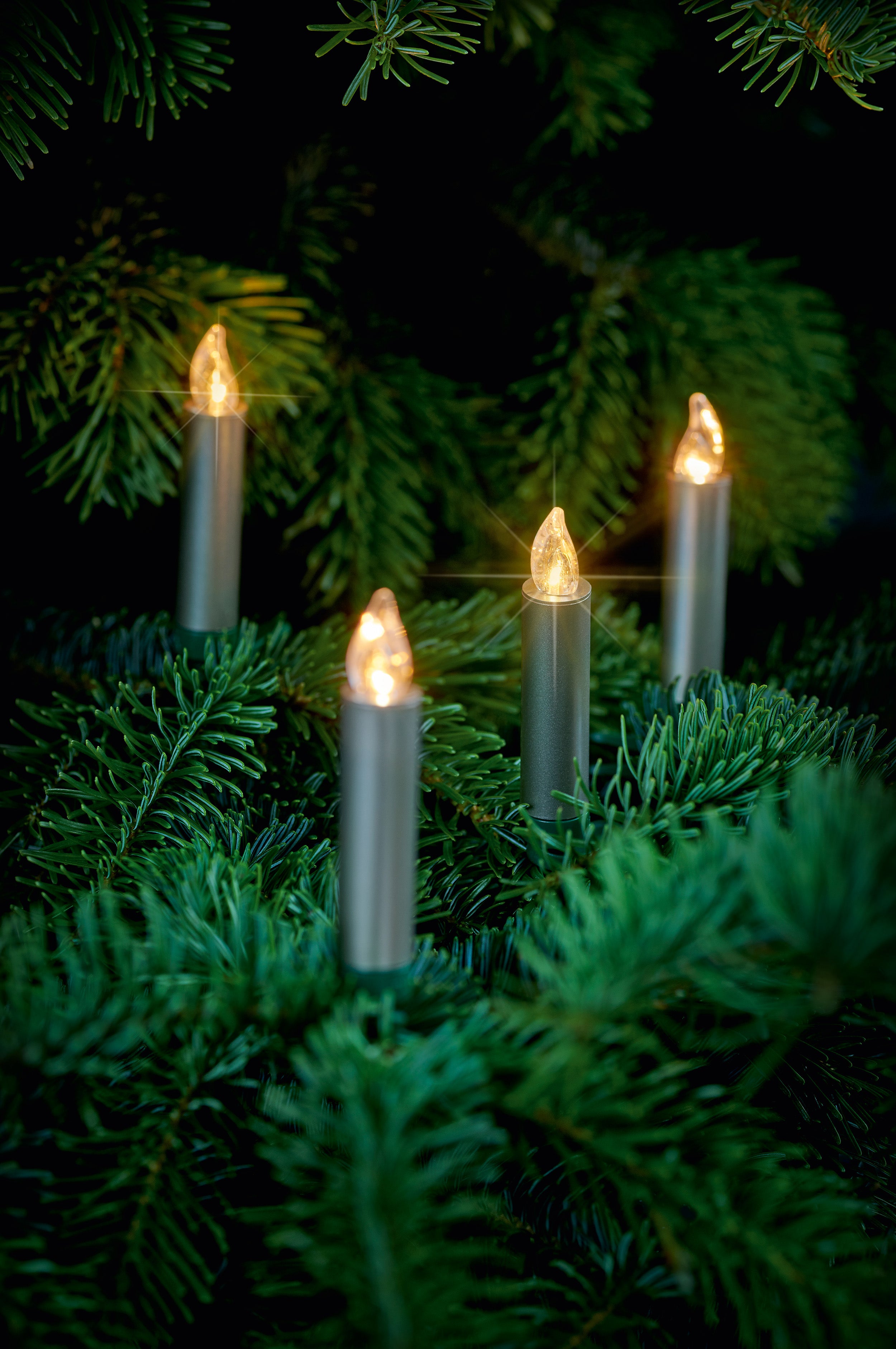 krinner-lumix-basic-mini-cashmere-bougies-led-x10 image 2