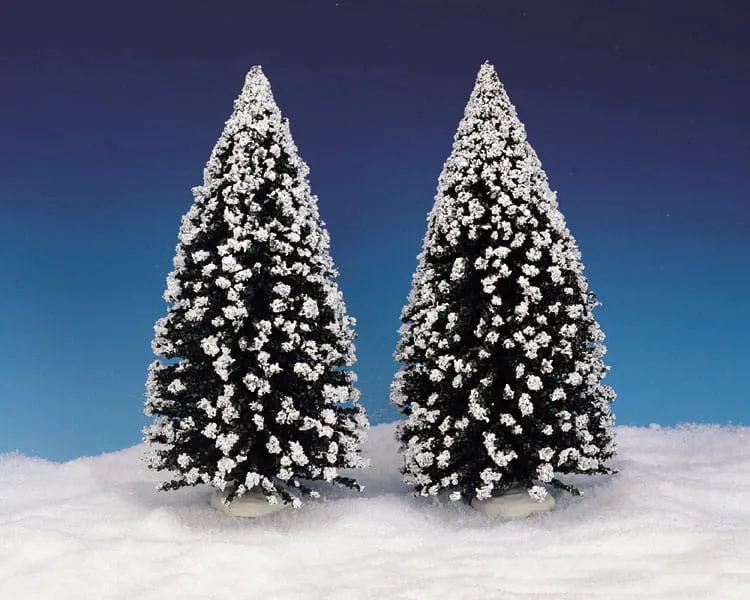 lemax-evergreen-tree-pack-2-extra-large-lot-sapins-stables image 1