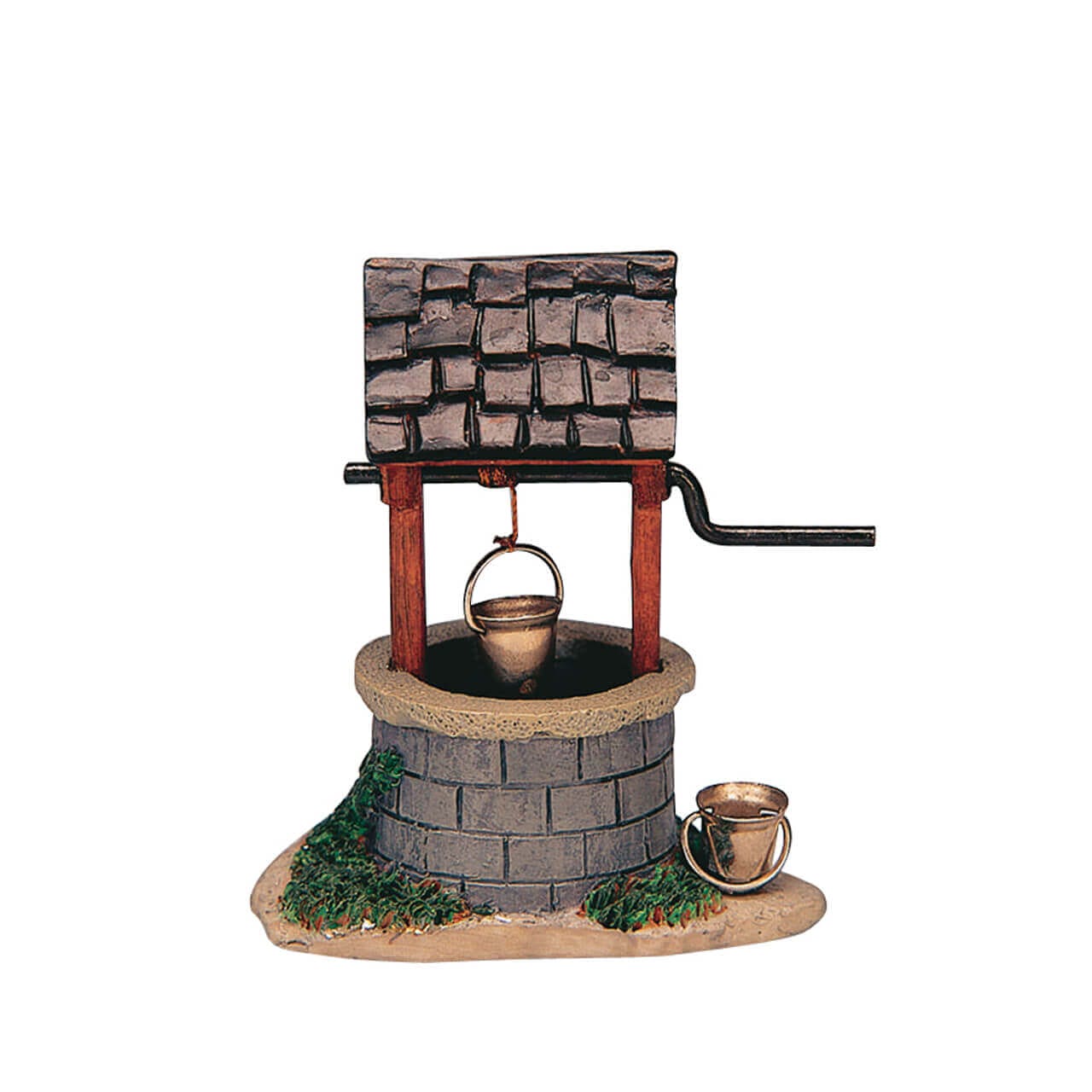 lemax-water-well-puits-miniature-harvest-crossing-village-de-no-l image 1