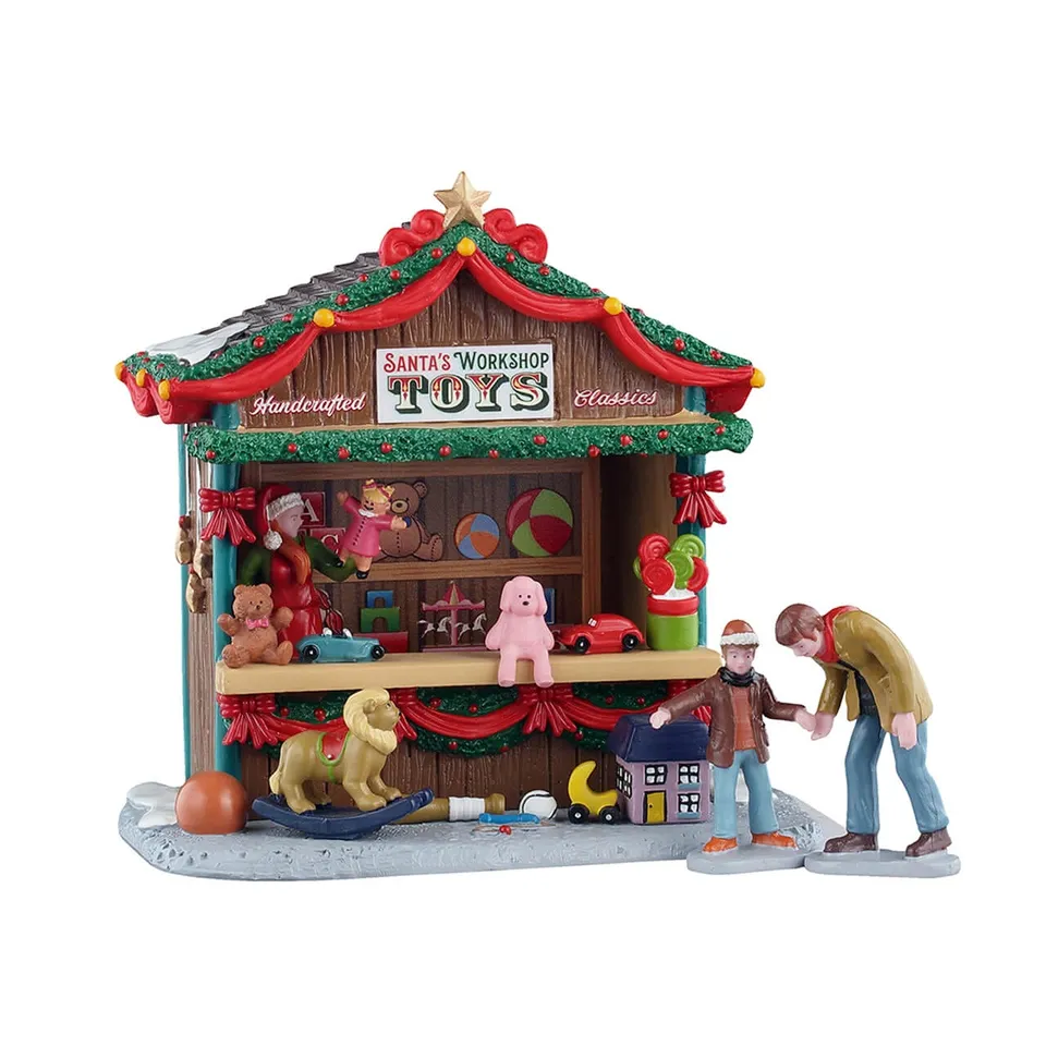 lemax-santa-s-workshop-toys-sc-ne-miniature-village-de-no-l-caddington image 1