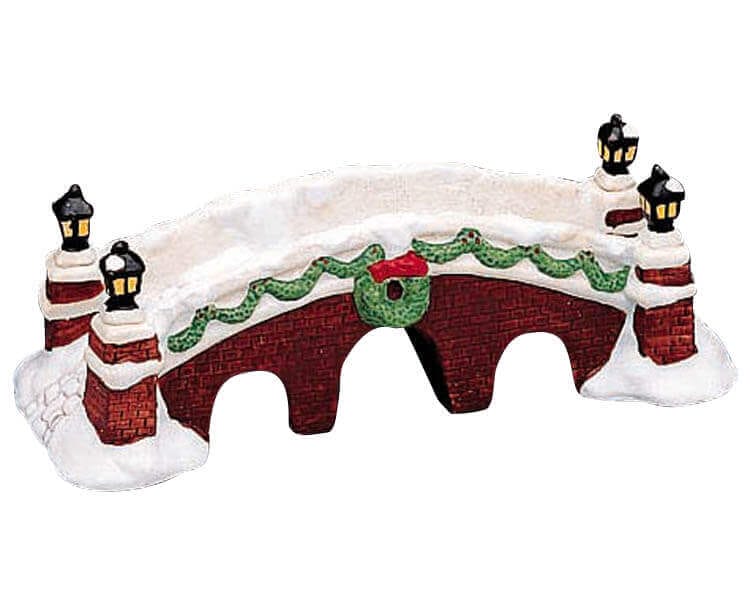 lemax-lamp-bridge-pont-lumineux-pour-village-miniature image 2