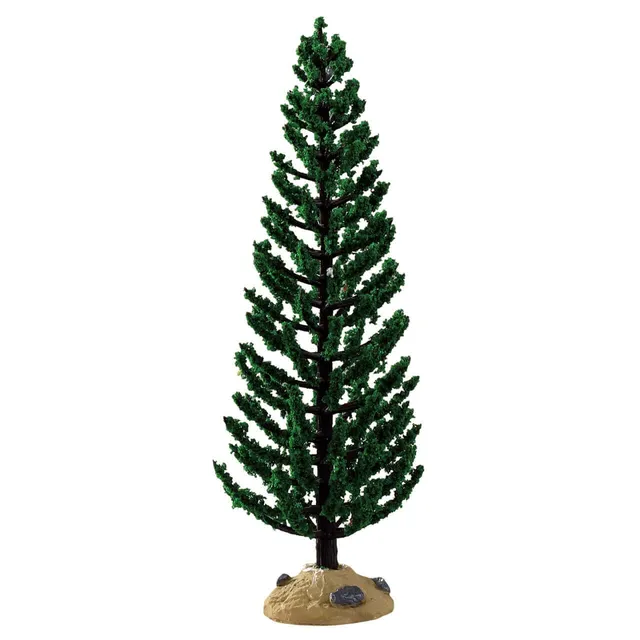 lemax-green-juniper-tree-sapin-vert-stable-village-miniature image 1