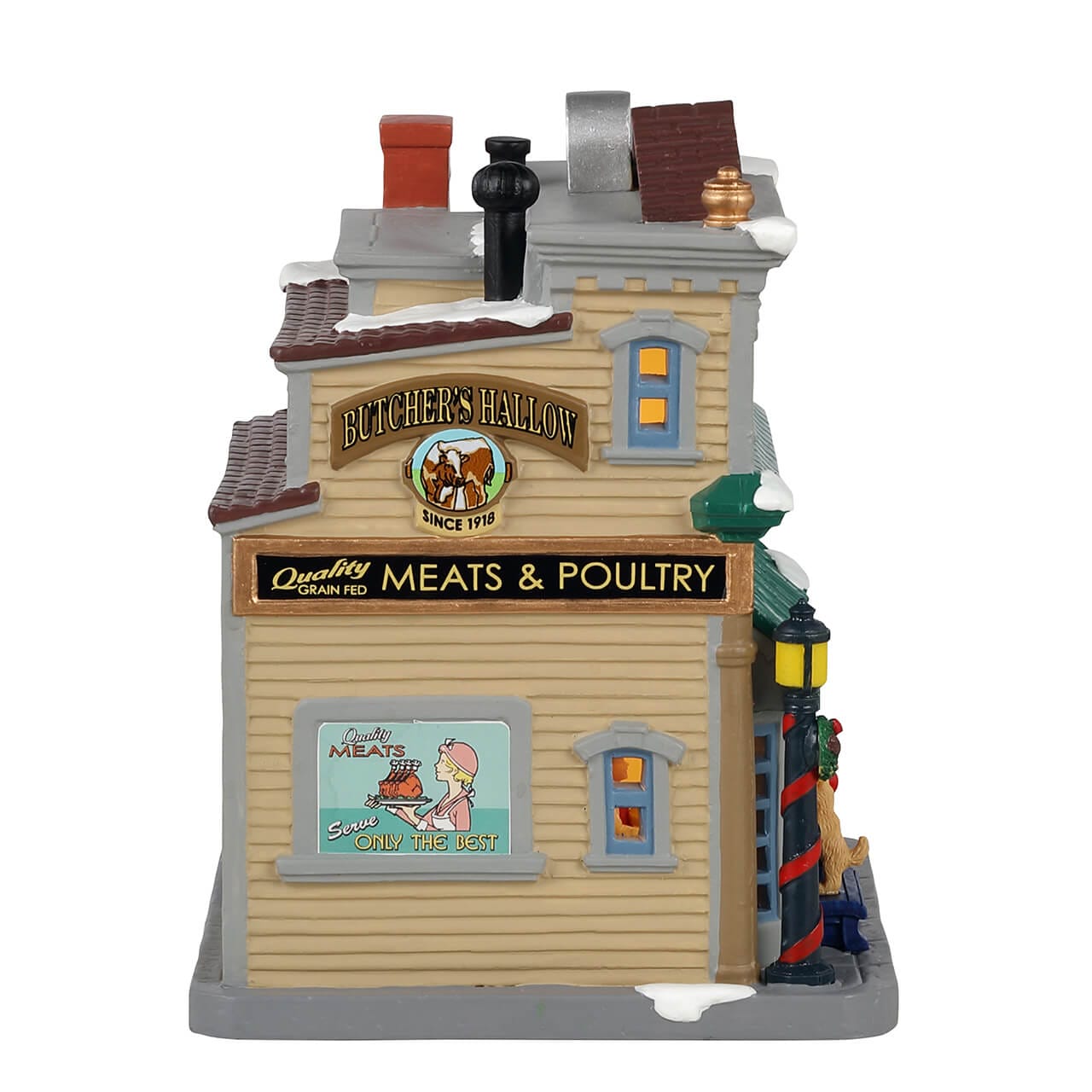 lemax-butcher-s-hollow-caddington-village-miniature-lumineux image 2